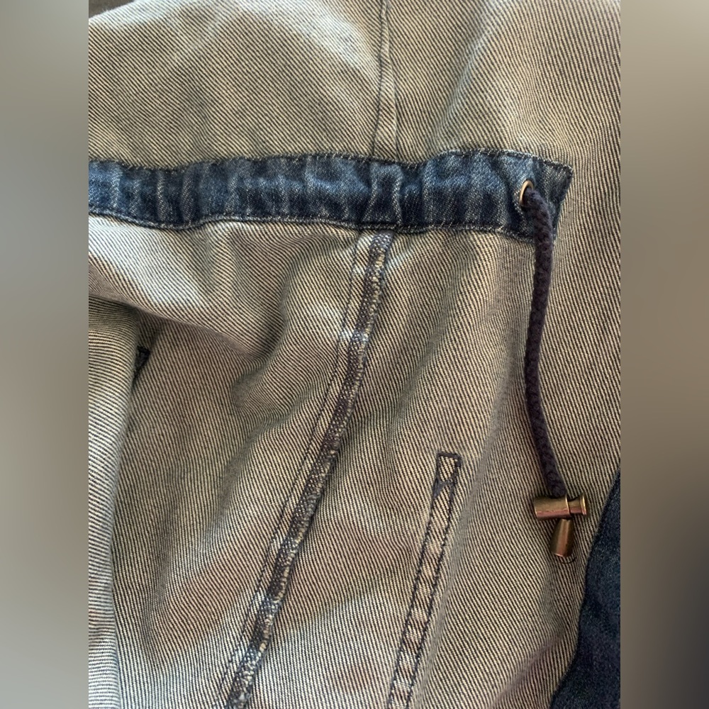 EUC J Jill denim jacket size large - Picture 6 of 9